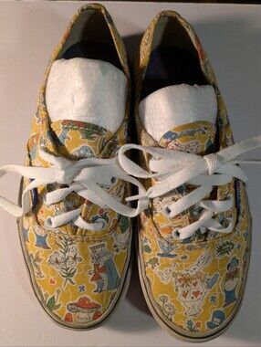 Vans x Disney Alice in Wonderland Authentic Sneakers - Rare Collector’s Edition